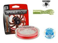 Šňůrka Spiderwire Smooth 8 Red  0,17mm/300m